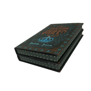 Vàng lá dập kết thúc tùy chỉnh bìa cứng cuốn Sách bìa cứng ràng buộc phiên bản đặc biệt tùy chỉnh phun cạnh in ấn cuốn sách - Product Image 5