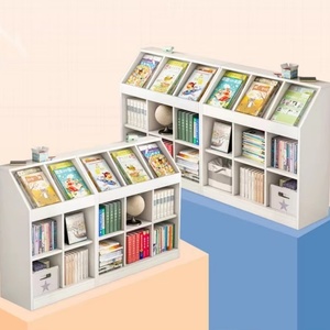 Hot Products 5 Tier Open Lage Mini Kubus Display Boekenplank Minimalistisch Ontwerp Kinderen Boekenkasten Voor Thuis Kantoor En Slaapkamer - Product Image 4