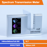 Probador de película de ventana LS182 SHGC, medidor TSER, medidor de transmisión de luz avanzado, medidor de transmisión de espectro