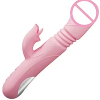 Automatischer Heiz-G-Punkt-Klitoris-Stimulator mit Klopf- und Vibrationsfunktion für Frauen – Sexspielzeug für Erwachsene mit Vibrationsmassage und Teasing-Stick