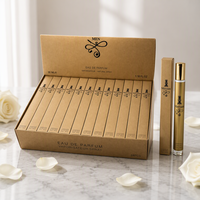 Parfum unisexe en spray 35 ml, flacon en cristal, champagne doré, boîte de vente au détail, pour les fêtes, la Saint-Valentin, les anniversaires, toute la journée