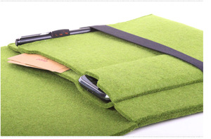 Tùy chỉnh máy tính xách tay trở lại bao gồm 13 13.3 14 <span class=keywords><strong>15.5</strong></span> 17.3 19 20 inch Mens Len cảm thấy máy tính xách tay mang tập tin Túi máy tính tay áo tập tin Túi - Product Image 2