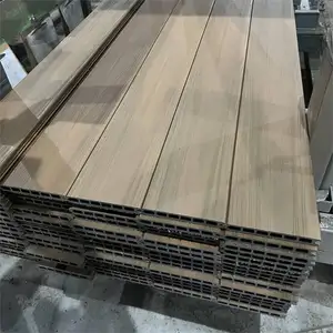 Outdoor Deck WPC Material Wood Flooring Plastic Composite Decking Board