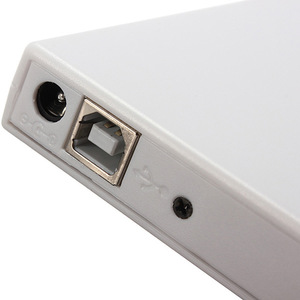 External Dvd Burner <b>Usb</b> Optical <b>Drive</b> White Tray Type For Laptop Desktop All In One Computer - Product Image 5
