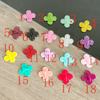 Pendentifs décoratifs en acrylique en forme de fleur