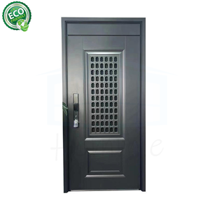 Puertas Principales de 36 Pulgadas X 80 Pulgadas Puerta Frontal Precolgada de Acero Imprimado con Panel de Acero - Product Image 4