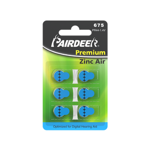 Pairdeer Dịch vụ tốt PR44 nút <span class=keywords><strong>1.4V</strong></span> sonluk kẽm nút không khí di động cho máy trợ thính Pin - Product Image 2