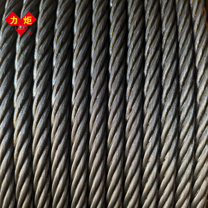 Стальной трос 6 * 25Fi, смазанный трос высокого качества, оцинкованный непокрытый подъемный кран - Product Image 6