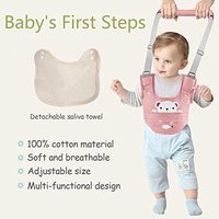 Harnais de marche pour bébé, aide à la marche pour tout-petit, ceinture de marche réglable anti-chute, assistant de marche portable pour bébé