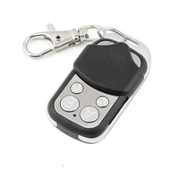 Télécommande 433 MHz à 4 boutons, duplicateur d'émetteur, clé d'ouverture de porte de garage pour clonage de télécommandes de portail de garage et de voiture