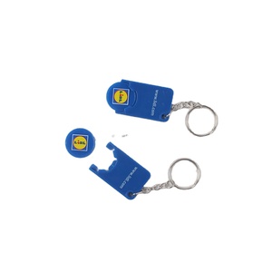 LLavero de plástico con token, soporte para llaves, monedas, carrito de plástico, hecho en China - Product Image 1