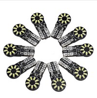 12v t10 w2w canbus lumière led T10 3014 18SMD w5w t10 194 voiture LED intérieur Wedge Position lecture Signal dégagement porte dôme lumière