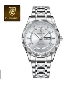 <span class=keywords><strong>Montre</strong></span> <span class=keywords><strong>homme</strong></span> POEDAGAR 615 en acier inoxydable, <span class=keywords><strong>montre</strong></span> à quartz pour <span class=keywords><strong>homme</strong></span> d'affaires, étanche, lumineuse, avec date, élégante <span class=keywords><strong>montre</strong></span>-bracelet pour <span class=keywords><strong>homme</strong></span> - Product Image 6