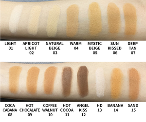 Poudre bronzante pressée légère à moyenne Marque privée Matte Face Cosmetics <span class=keywords><strong>Bronzer</strong></span> - Product Image 3