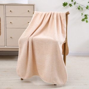 Serviette <span class=keywords><strong>de</strong></span> <span class=keywords><strong>bain</strong></span> rectangulaire en velours corail à motif ananas, plusieurs tailles, pour <span class=keywords><strong>adulte</strong></span>, séchage rapide, absorbante, pour la natation et le fitness, extra épaisse - Product Image 6