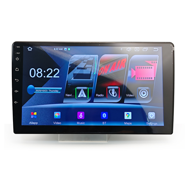 Universal Auto Radio 4G Android 10 Head Unit 8-Core Car Stereo BT 5.0 with 4G/WIFI for Carplay Screen