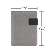 Portefeuille en cuir PU pour Ipad, carnet de notes, personnalisé, pour Journal intime, A4, A5, A6, A7