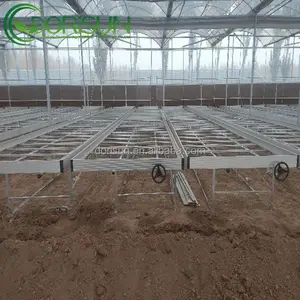 ABS Flood Table Plastic Hydroponics System Nursery Agriculture 4x8 Flood Trays Ebb And Flow Seedbed Bench