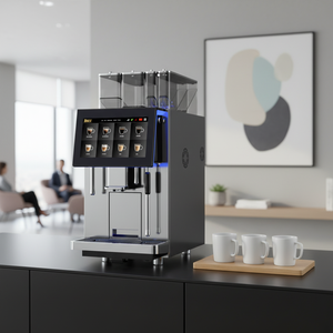 Máquina de Café Automática Comercial de Alta Gama para Cafetería Golden Circle <span class=keywords><strong>Coffee</strong></span>, 3 Calderas, Máquina de Café con Agua Caliente - Product Image 1