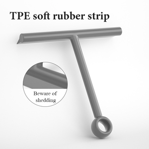 Premium Eco-friendly Durable PP TPE <strong>Squeegee</strong> Water Wiper with Suction Cup for Car Glass <strong>Floor</strong> Use - Product Image 3
