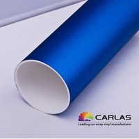 Carlas Fabricant Emballage De Voiture Brossé Chrome Film Anti-Rayures Corps Vinyle Emballage Rouleau PVC Matériel Véhicule Autocollant