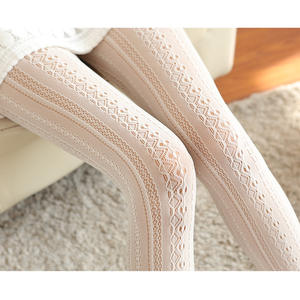 Vendita calda a buon mercato calza trasparente carina collant dal design Sexy collant con calza in pizzo - Product Image 2