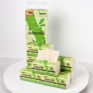 Pañuelos Faciales Suaves de Alta Calidad en Paquete Flexible |   Pañuelos Faciales para Uso Doméstico Queenkale Modelo 156*180 - Product Image 4