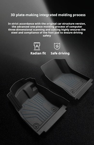 แผ่นยางปูพื้นรถยนต์5D 3D เหมาะสำหรับรุ่น3และรถรุ่นต่างๆรวมทั้งเทสลาสำหรับ Toyota BYD สำหรับ Kia MAZDA เป็นต้น - Product Image 3