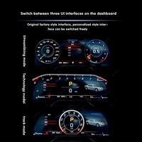 Cluster de voiture système Linux pour Chevrolet Camaro 2011-2015 Instrument stéréo écran LCD panneau de tableau de bord numérique compteur de vitesse Cockpit