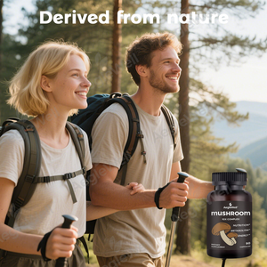 Aeglewell OEM Mantar Ekstresi Kapsülleri Aslan Yelesi <span class=keywords><strong>Reishi</strong></span> Kompleksi 10x Organik Takviye Mantar Kapsülleri - Product Image 6