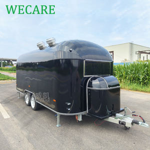 Remolque móvil WECARE para cafetería, camión de comida, catering, totalmente equipado, perro caliente, helado, pizza, camión de comida rápida con cocina completa - Product Image 4