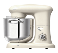 Batidora Planetaria de 2000W, Tazón Mezclador de 10L en Acero Inoxidable SUS304, Carcasa de Plástico ABS, Batidora de Masa para Repostería Casera
