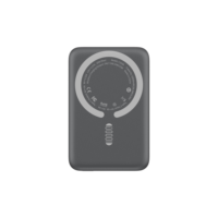 Nouveauté : Chargeur portable sans fil magnétique en alliage d'aluminium 10000 mAh, batterie externe compacte à charge rapide