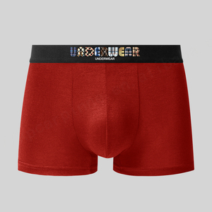 Venta caliente al por mayor de diseño personalizado Logo moda suave hombres ropa interior cómoda pantalones cortos Boxers calzoncillos hombres ropa interior - Product Image 4