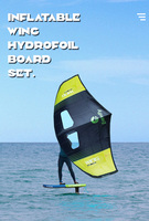 Planche de surf hydrofoil gonflable unisexe Entroffy de haute qualité en carbone Drop Stitch pour les eaux océaniques