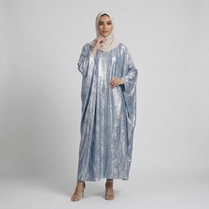 Hot 2024 TikTok E-commerce Fashion Patchwork Dubai <strong>Turkey</strong> Elegant Robe Abaya LYLR796 Layyin - Product Image 3