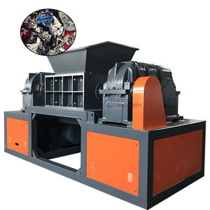 Máquina Trituradora de Bolsas Tejidas de Doble Eje Guoxin Machinery, Máquina de Reciclaje y Trituración de Residuos Domésticos - Product Image 1