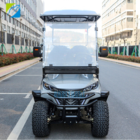 Voiturette de golf électrique Robetaa de luxe 6 places avec batterie au lithium pour usage hôtelier