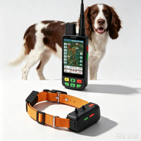 Collier de suivi GPS/GSM 4G nouvelle génération pour chien, compatible Android, étanche IP68, autonomie de plus de 20h, assistance à l'entraînement IA, topographique