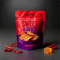 Sachets Doypack Personnalisés à Fermeture Éclair pour Emballage de Chips, Snacks et Biscuits – Sacs Alimentaires en Plastique Haute Barrière