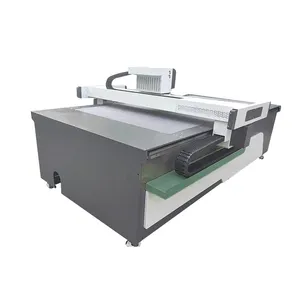TOP CNC 2024 nuevo diseño máquina cortadora de cajas de pizza 6 botellas de cartón máquina cortadora de cajas de vino con cámara CCD