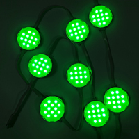 Éclairage LED extérieur durable, étanche IP67, DMX RGB, multicolore, à source ponctuelle, pour jardin et aménagement paysager, en plastique, CRI 90 élevé