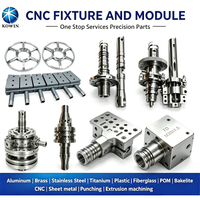 Module de fixation usiné CNC 5 axes sur mesure OEM, composants de base de montage et de positionnement en aluminium 6061 haute dureté et acier inoxydable 201 316