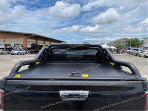 Piezas de recogida cubierta de cama de camión impermeable para Dmax con obturador de tapa enrollable ligero para accesorios de cubierta de Tonneau Dmax - Product Image 3