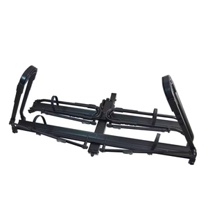 Portabicicletas Fijo Simple de Acero para Sillín de Bicicleta con Candado de Cable y Correa Deslizante, Montaje en Enganche Trasero para Adultos Unisex - Product Image 2