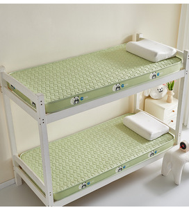 Honeycomb Grid Breathable Washable Customized Silicone Memory Foam <strong>Mattress</strong> Antibacterial Cartoon Panda Pattern For Kids - Product Image 6