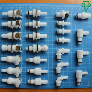 Conector rápido de plástico POM JUPlasfittg de 1.6-10 mm con rosca de inserción para manguera de goma - Product Image 3