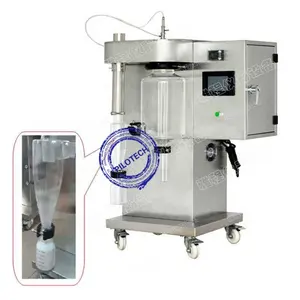 Sıcak satmak paslanmaz çelik laboratuvar kurutma makinesi ekipmanları için meyve suyu süt deterjan tozu mini spreyli kurutucu fiyat
