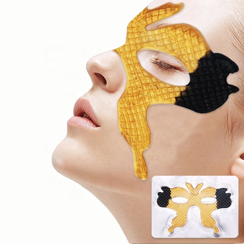 Crystal butterfly mask New product patchwork color dissolving mask moisturizing moist skin ladies crystal mask