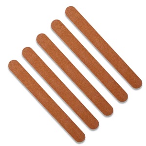 Disposable Double-Sided Healthy Mini Manicure Nail Polish Emery Boards Emergency Sandpaper File with Custom Logo 180/100 Grit